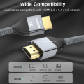 Altas resoluciones HDMI Cable 8K hombre a hombre